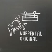 Tuffi Wuppersprung Aufkleber Transparent – Bild 2