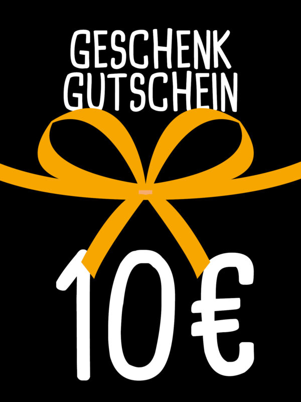 Geschenkgutschein digital - 10 €