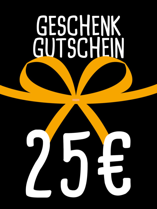 Geschenkgutschein digital - 25 €